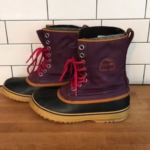 SOREL Waterproof Winter Boots, size US 8